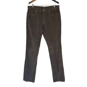 J.Crew Mercantile Athletic Flex Corduroy Pants Mens 36x36 Grey J7413 Stretch